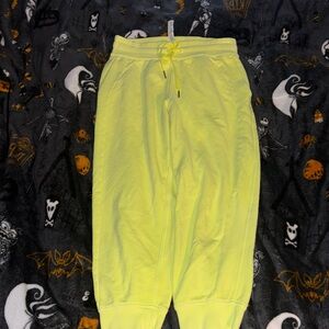 Lululemon Athletica Bright Yellow Joggers